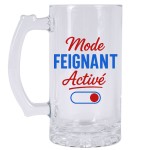 Chope � bi�re Mode Feignant Activ� 470 ml