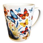Mug Conique Chat et Papillons CBKration 320 ml