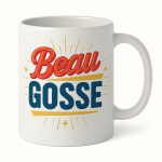 Mug en cramique Beau Gosse  350 ml
