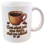 Mug en cramique Ceci nest pas une tasse, cest un rituel