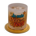 Verre avec sous-verre Je suis Pre-fect  CBKration