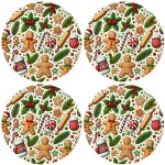 Dessous de verres Biscuits au Pain d'pices Cbkreation par 4