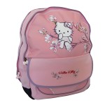 Grand Sac  dos Hello Kitty Fleurs de Cerisier Rose