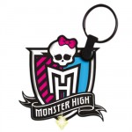 Porte clefs led Monster high Logo