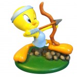 Figurine Titi Arc en résine - Looney Tunes - Tweety