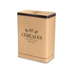 Boite  crales en mtal picerie Traditionnelle