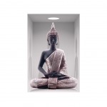 Sticker mural - Grand Bouddha Zen