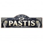 Plaque Dcorative Place du Pastis - 90 cm