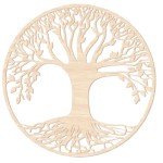 Dcoration murale Arbre de vie en bois 40 cm