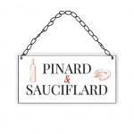 Plaque dcorative Relief en Mtal - PINARD ET SAUCIFLARD