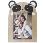 Cadre photo Panda en bois 22 cm