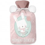 Bouillotte Petit Lapin - Moment Douceur - Rose