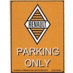 Magnet Renault Parking Only