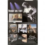 Plaque mtal dcorative Johnny Hallyday Collector Albums
