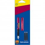 Stylo plume FC Barcelone avec cartouche