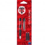 Stylo plume Stade Toulousain avec cartouches