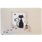 Set de table Chat Artiste Peintre par Bug Art