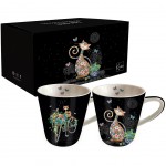 Coffret Expresso Ristretto Les chats de Jewels Bug Art