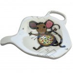 Repose sachet de th en mlamine Kook - Souris