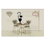 Set de table Kiub collection Bug Art - Chat caf