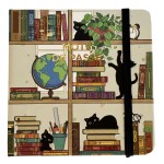 Carnet rpertoire  mots de passe  Chatons dans la bibliothque
