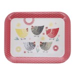 Plateau en mlamine mes petites cocottes 38 cm