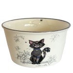 Bol sans anse chat noir Kook  550 ml