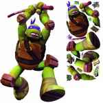 Sticker mural Gant Repositionnable Tortues Ninja - Donatello