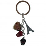 Porte cls Tour Eiffel charms Ttes de morts