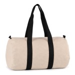Sac polochon coton canvas Kimood 28 L fermeture zipp�e