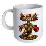 Mug Rugby logo 350 ml par Cbkr�ation