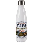 Bouteille Isotherme Papa Aventurier dans l'�me � Cbkr�ation