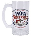 Chope � Bi�re Papa Rock�n�Roll Authentique 480 ml