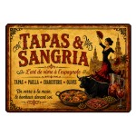 Planche � d�couper Tapas & Sangria Espagne 29 x 20 cm