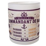 Verre imprim� commandant de bar ap�ro 280 ml