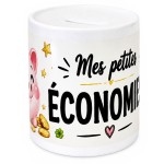 Tirelire mes petites �conomies cochon porte-bonheur