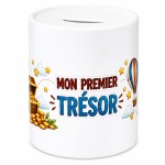 Tirelire enfant c�ramique Mon premier tr�sor cadeau