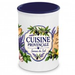Pot � ustensiles cuisine proven�ale lavande et olives