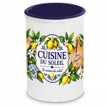 Pot � ustensiles cuisine du soleil citrons style m�diterran�en