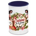 Pot � ustensiles cuisine de la ferme en c�ramique 13 cm