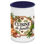 Pot � ustensiles Cuisine de famille en c�ramique 13 cm