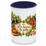 Pot � ustensiles en c�ramique les tr�sors du jardin