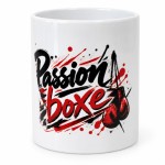 Pot � crayons boxe Passion en c�ramique � 9,8 cm