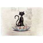 Set de table Kiub collection Bug Art - Le Chat sur le coussin