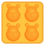 Plaque de 4 moules silicone Tte Winnie l'ourson