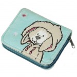 Portefeuille Nici Lapin des neiges en peluche