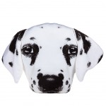 Coussin Tte de Chien avec Oreilles - Dalmatien