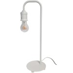 Lampe  poser minimaliste en Mtal Blanc