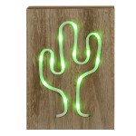 Ornement Cactus N�on 24 cm