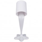 Lampe Pot de Peinture USB  variations de couleurs - Blanc